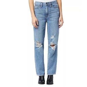 NEW Sam Edelman Distressed Stiletto Tomboy Jeans